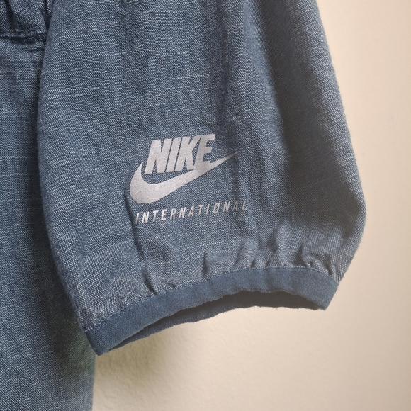 Nike International Athleisure Jumpsuit  Women's  Sz Large Athleisure Front Zip - Picture 8 of 17